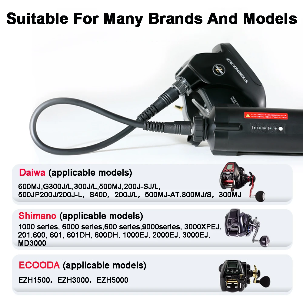 リール SUPER SLIM BATTERY 10Ah/14.8V Amazon.com : Super Mini 14.8V 10000 mAh Electric Reel