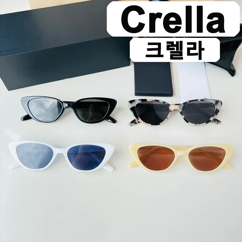 

Солнцезащитные очки Crella для мужчин и женщин, роскошные брендовые солнцезащитные очки, дизайнерские уличные винтажные трендовые очки UV400