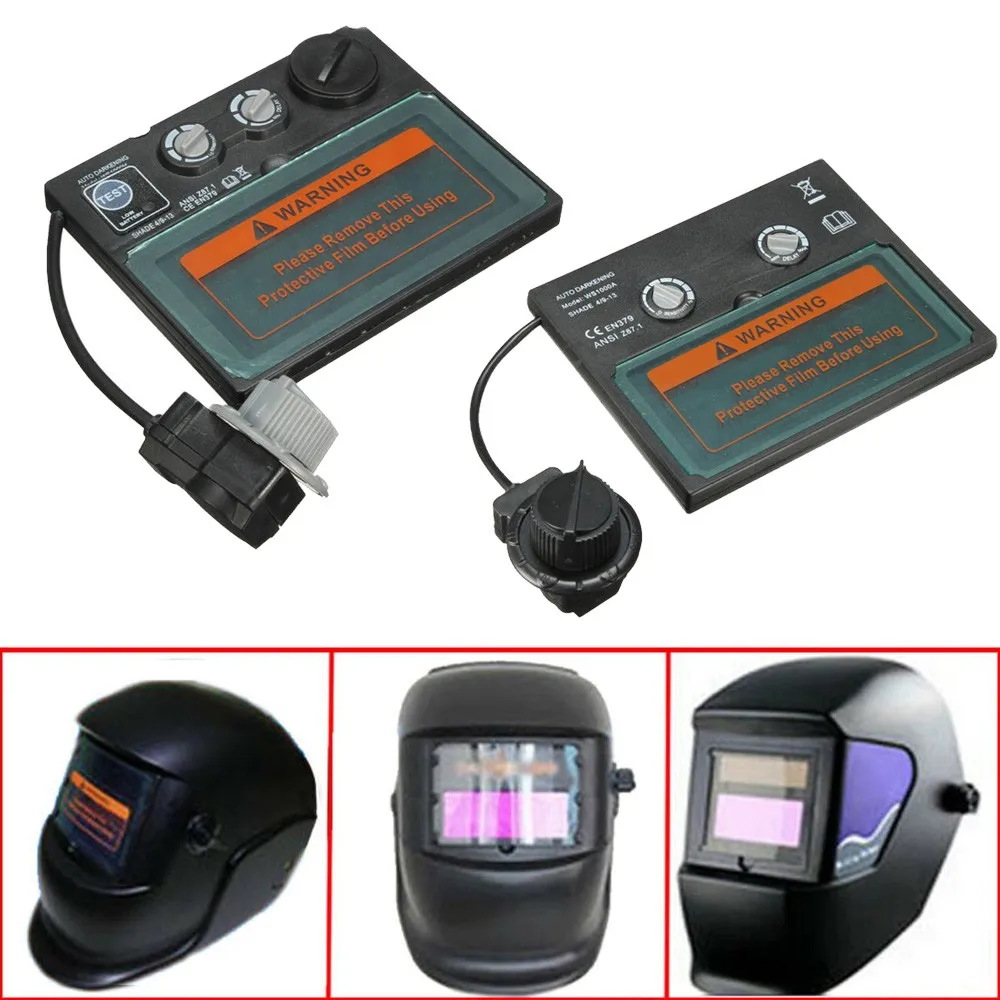 AutoDimmingWeldingHelmetLensWS1000ASolarReplaceableLithium