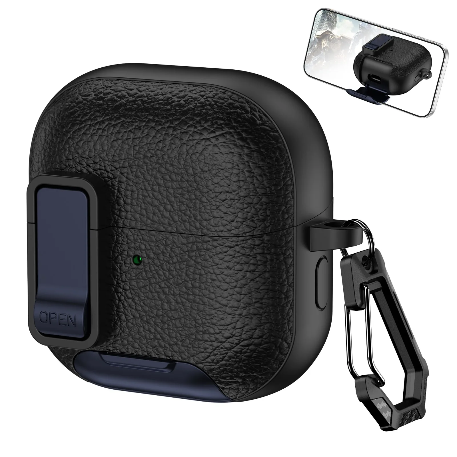 Phone Holder Case for Earclip Headphones - Bluetooth Earphones Hook Cover