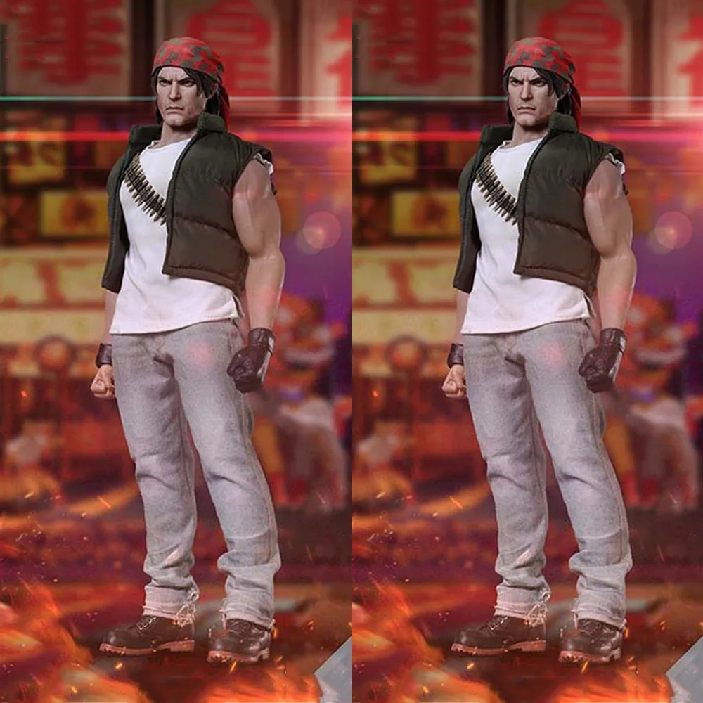 

Darksteel Toys Dsa-002 1/6 Ralf Jones Strong Game Fighter Super Flexible Muscular Body Full Set 12'' Action Figure Model Collect