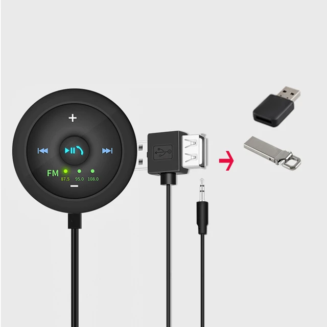 Kit de voiture sans fil Bluetooth V4.0 NFC appel mains libres récepteur de  musique lecteur