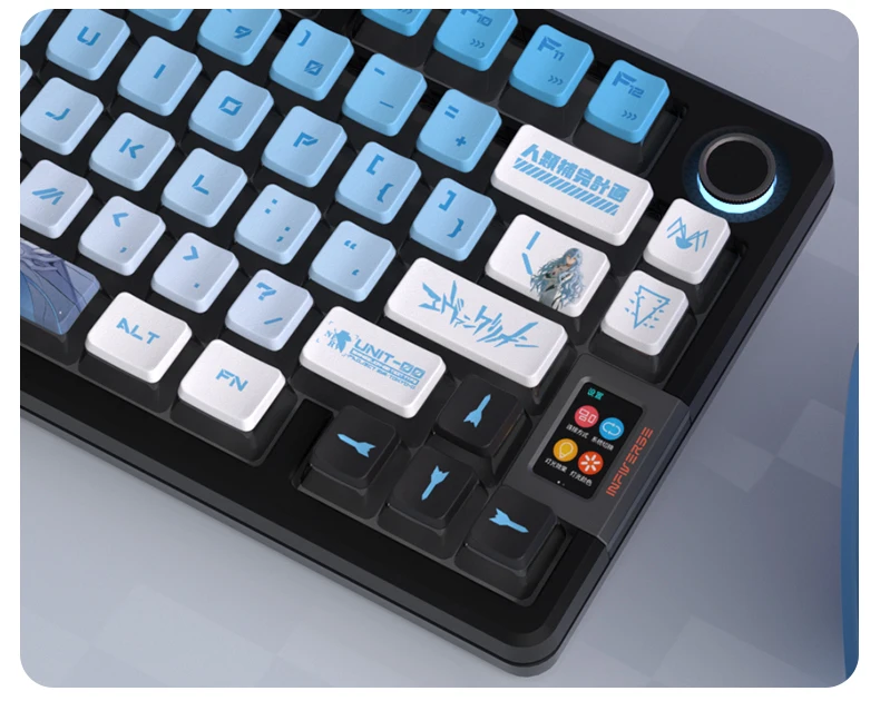 Desenhos animados Anime Keycap, Keycap translúcido retroiluminado,