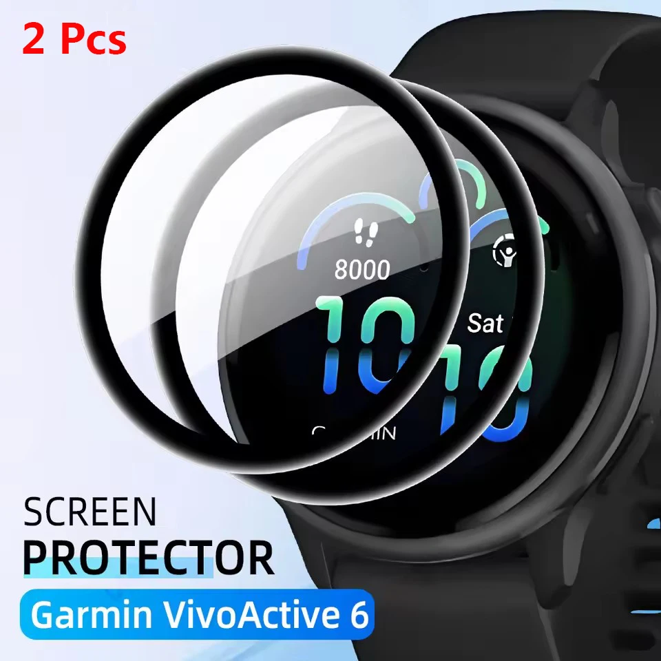 Premium 3D Curved Screen Protector - 2 Pack, Anti-Scratch Full Coverage Protective Film