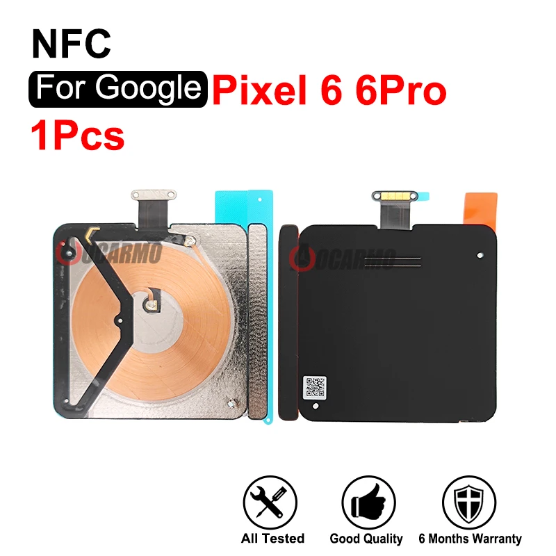 Bobina de Indução Carregamento sem Fio Peça Substituição do Módulo Nfc para Google Pixel Pro Pro