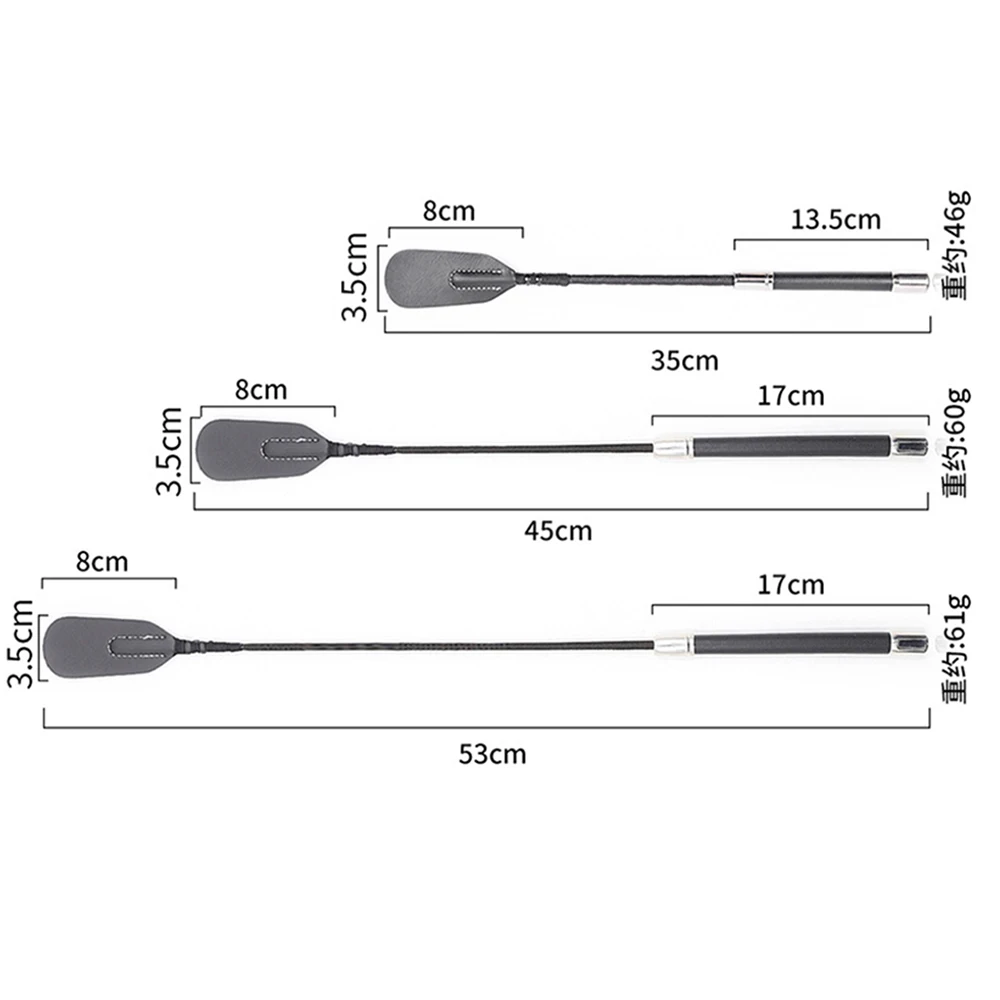 Riding Crop PU Leather Whip Premium Quality  Leather Crops Equestrianism Horse Whips 3