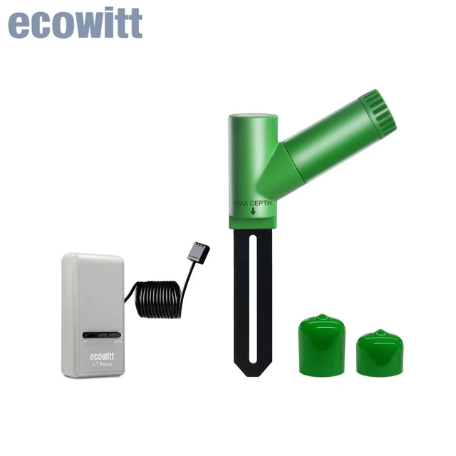 Sensore Umidità Suolo ECOWITT WH51 Con Gateway WiFi - Per Giardinaggio, Interni Ed Esterni - Foto 5