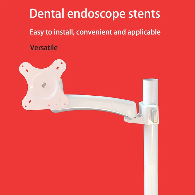 Dentistry Oral Intraoral Endoscope Stents Cavity Monitor Dental Chair Accessories Metal Bracket Column Type Versatile