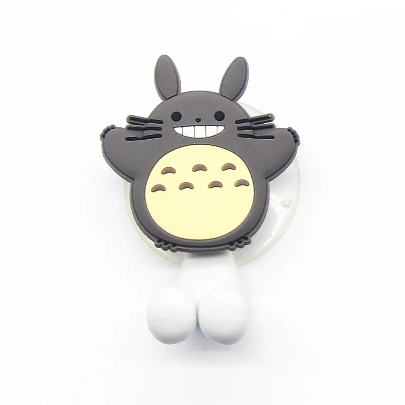 Cartoon Anime Totoro Toothbrush Holder with Suction Cup - Bathroom Organizer and Kids Gift