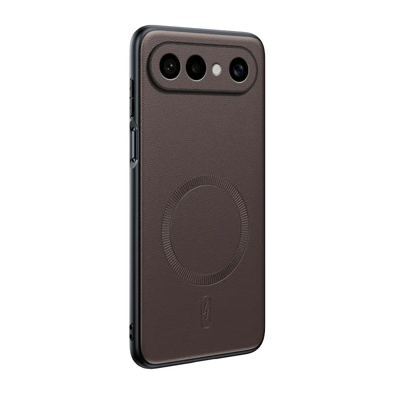 Für VIVO S50 Pro Mini Fall Magnetische Leder Schild Abdeckung Für VIVO S50 Pro Mini Anti-Fingerprint Nicht-Slip PC + TPU – Detail 4