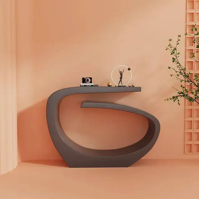 Tables consoles modernes et créatives, gain de place, console de luxe, tendance, entrée, Tavolo Consolle, meubles de salon 1
