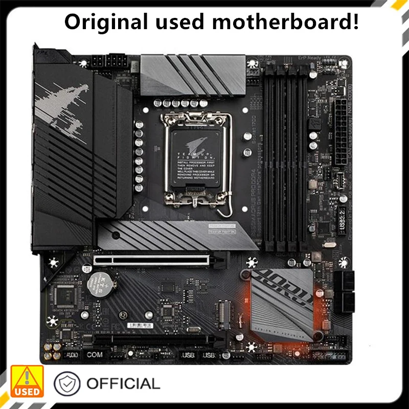 Per B660M Aorus Pro Ddr4 Scheda Madre Lga 1700 Per Intel B660 Ddr4 M.2 Nvme Scheda Madre Desktop Originale Scheda Madre Usata