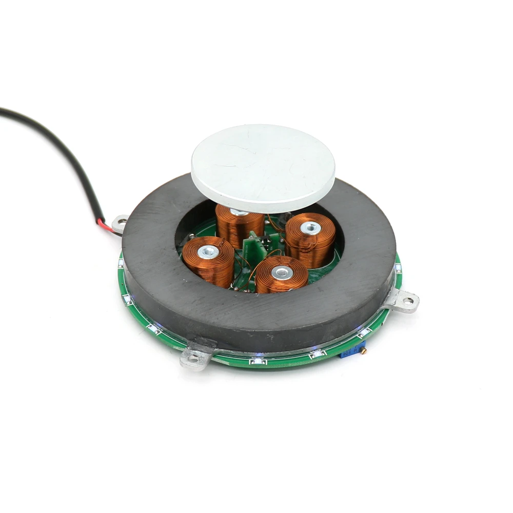 

DIY Magnetic Levitation Module Platform With 4 LED Lights can Load-bearing 500g