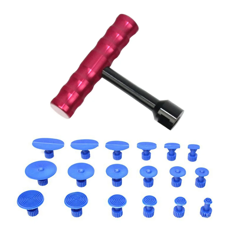 

Suction Puller Dent Tab Repair Car Tools With T Bar Removal Tool with Bar Aluminum Alloy and Pulling