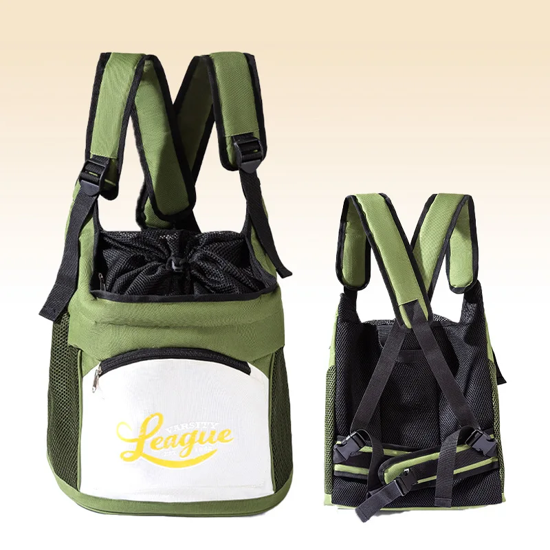Summer Large-capacity Dog ​​bag Breathable Chest Bag for All Seasons Cat Outing Bag Cat Pet Backpack