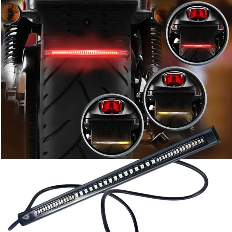 motorcycle light 2835 3014 SMD universal tail lamp strip