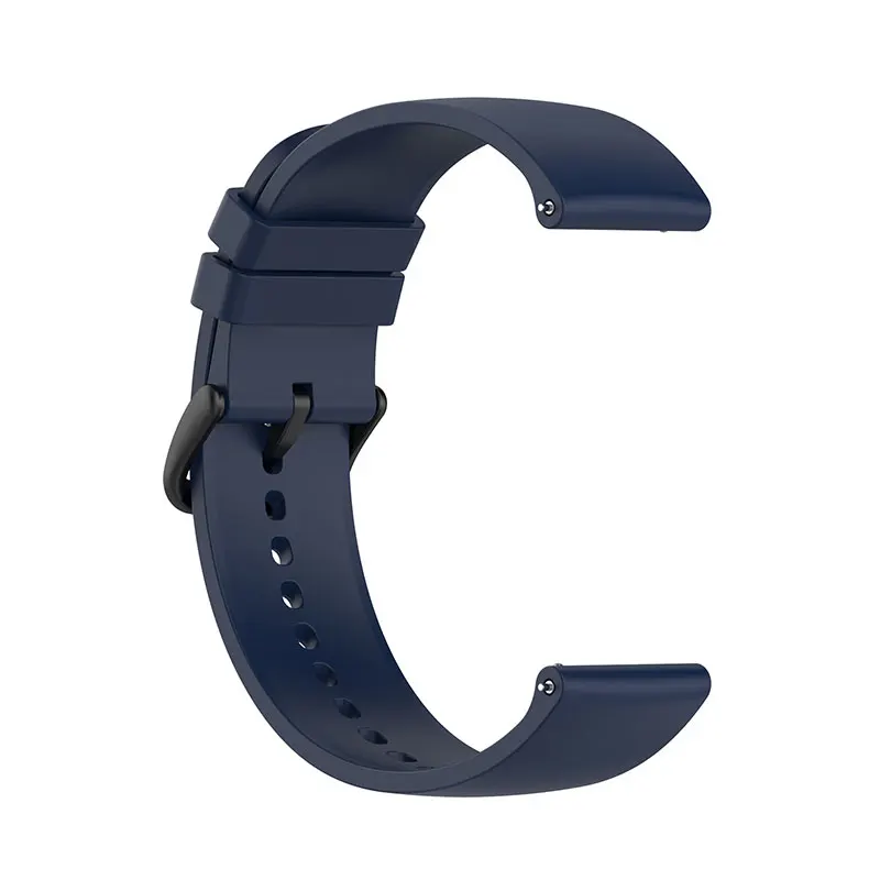Versatile 20mm Silicone Smart Watch Strap Bracelet