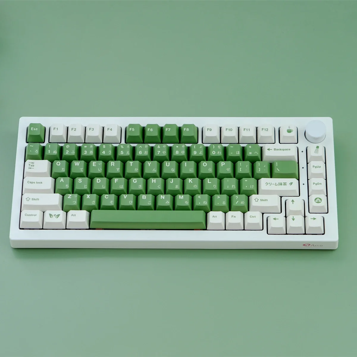 Kbcaps 129 Tasti Matcha Cake Japanese Keycaps Dye Sublimation Cherry Profile Keycap Per Mx Switch Gaming Tastiera Meccanica