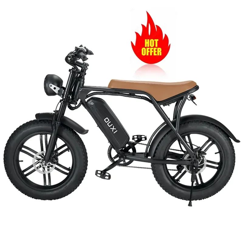 US Warehouse Electric Bicycle 750W Electric Bike 48V 15Ah 20 Inch E