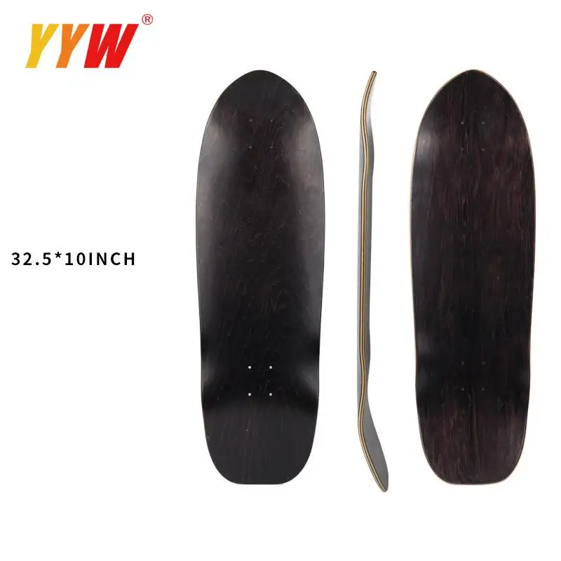 Tabla de Skate de madera de arce para niños y adolescentes, tabla de Skate de Surf de 32,5