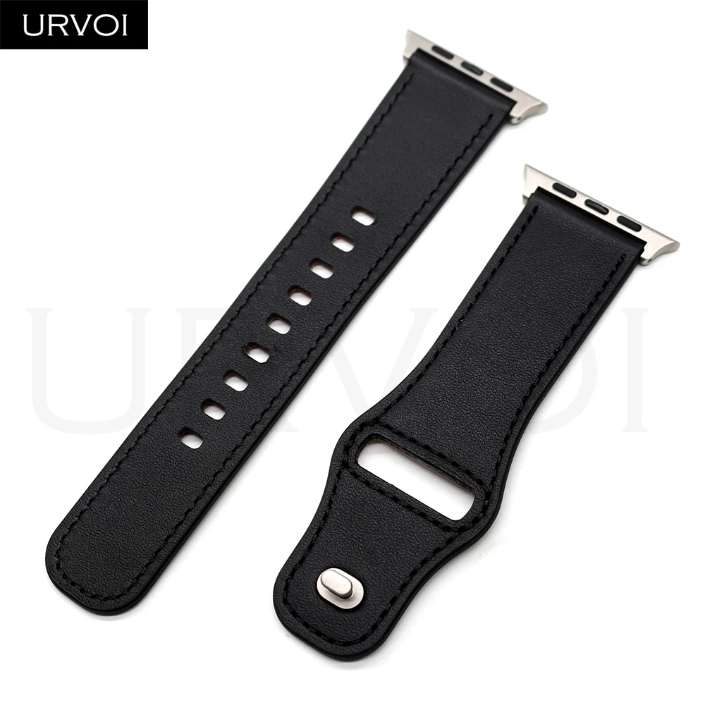 سوار URVOI لساعة Apple Watch Ultra 2 باللون الأسود...