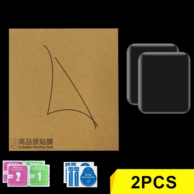 1-5 قطعة حامي الشاشة هيدروجيل فيلم ل أبل ساعة 7 6...