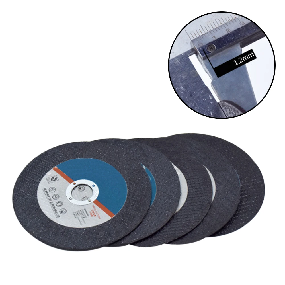 5pcs 4 Inch Metal Cutting Disc Grinding Wheel Fiber Reinforced Resin Grind Disc Cutting Round Disc For Angle Grinder Rotary Tool drill wireless audio rack kit tool belt grinder diy belt grinder platen tools power tools belt sander grinder stand belt grind