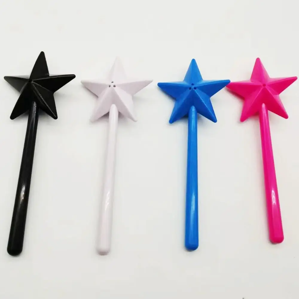 Salt Pepper Shakers Portable Salt Pepper Shakers Refillable Magical Star Wand Spice Dispenser Seasoning Shaker Set Kitchen & Dining BBQ Supplies Salt Shaker