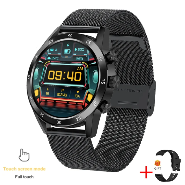 2022 Smart Watch Men Bluetooth Call Custom Dial Full Touch Screen Waterproof Smartwatch Sport Fitness Tracker Watch For Men 