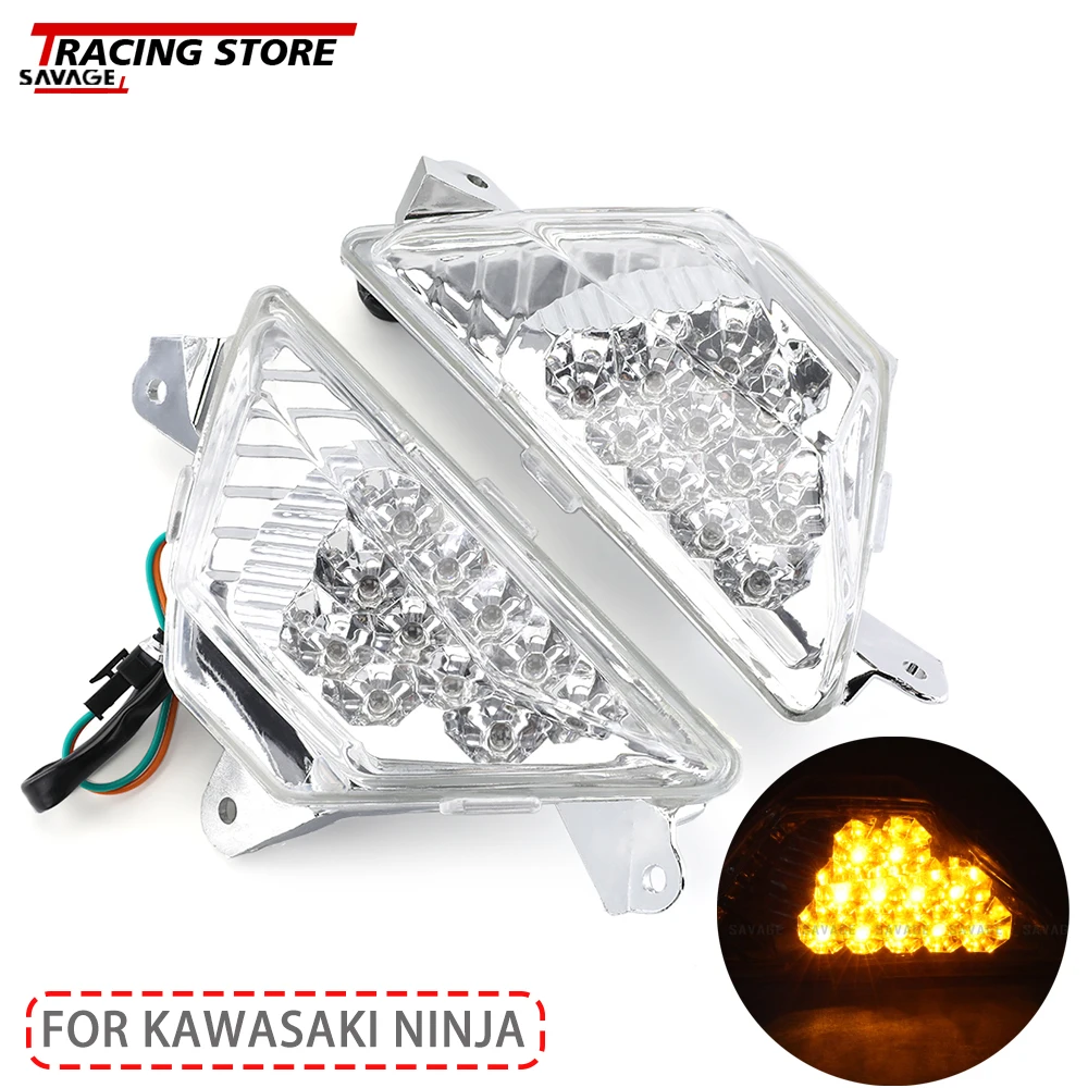 LED Turn Signals Light Motorcycle LED Flasher For KAWASAKI NINJA 250