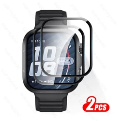 Premium 9D HD Clear Anti - Scratch Screen Protector for Smartwatches - 2 Pack (2Pieces - Black)