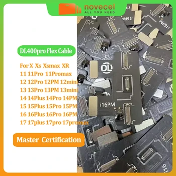 Cavo flessibile di test per schermo LCD DL400 Pro per iPhone 11 12 13 14 15 16 17 Pro Max, strumenti di riparazione display telefono, aggiornamento IC espandibile da 32GB