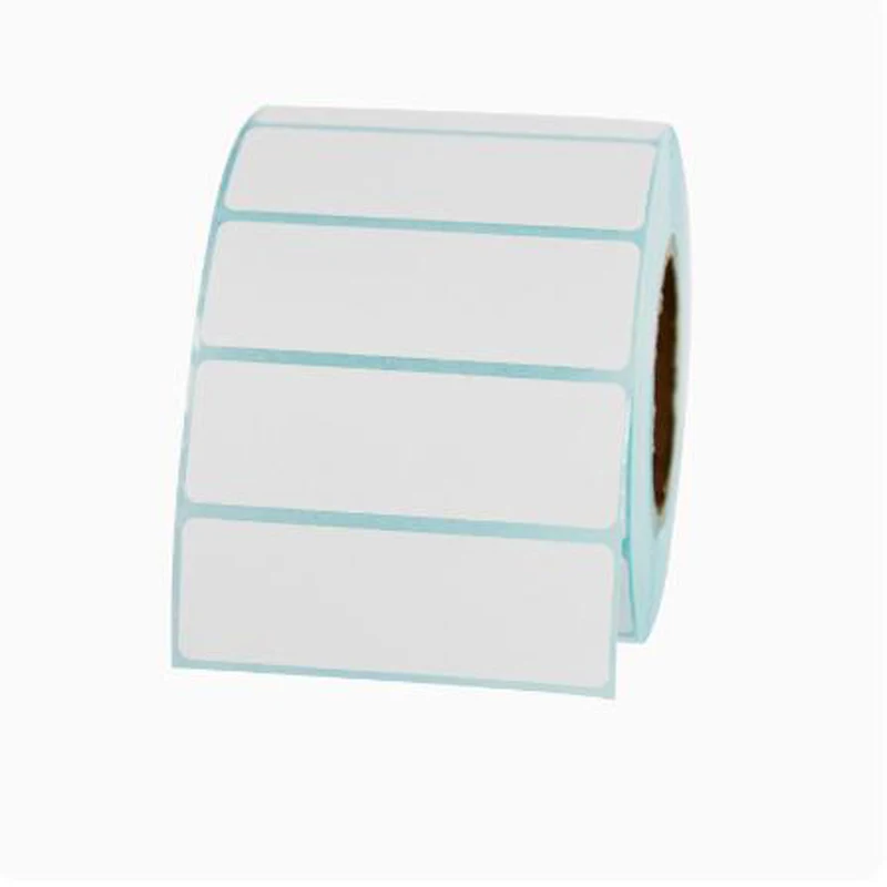Etichetta 60*20Mm 1000 Pezzi/Rotolo Etichetta Termica Etichetta Vuota Per Etichetta Prezzo Codice A Barre Logistica Supermercato Alta Qualità