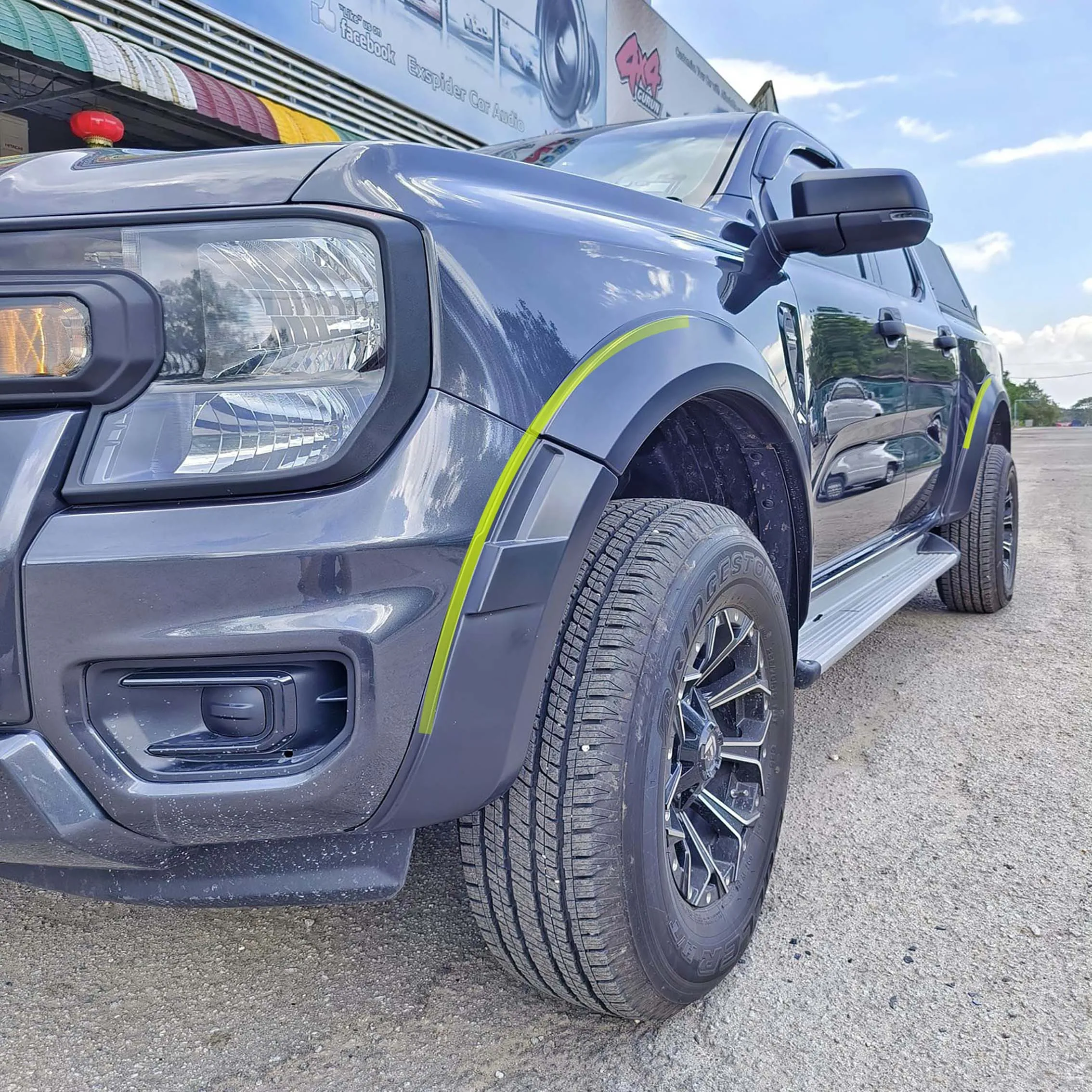 Wheel Arch Mudguards Black Car Styling Fender Flares For Ford Ranger 2022  2023 XLS XLT XL Next-gen Pickup Truck Accessories - AliExpress
