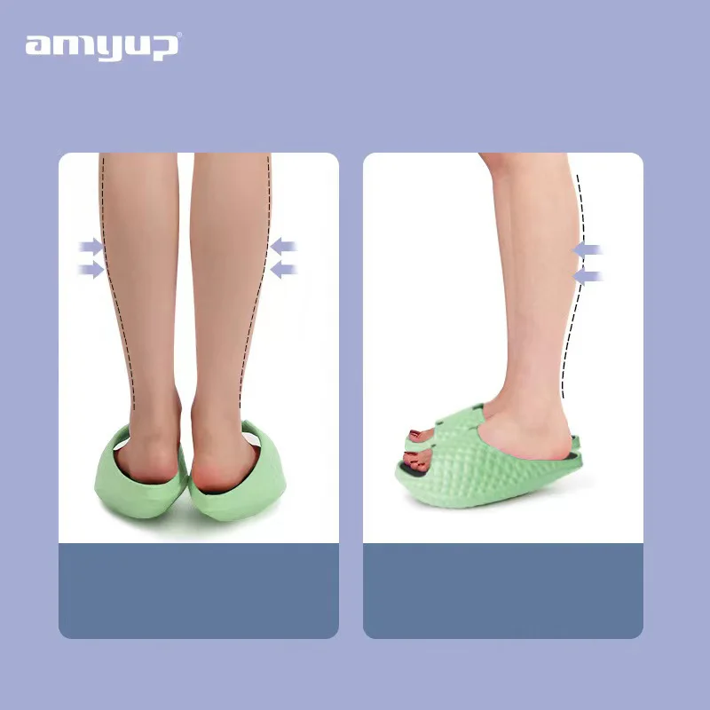 TaoBo EVA Large Size Sports Rocking Shoes Female Half Palm Slippers Bodybuilding Shoes Home Yoga Beauty Leg Artifact