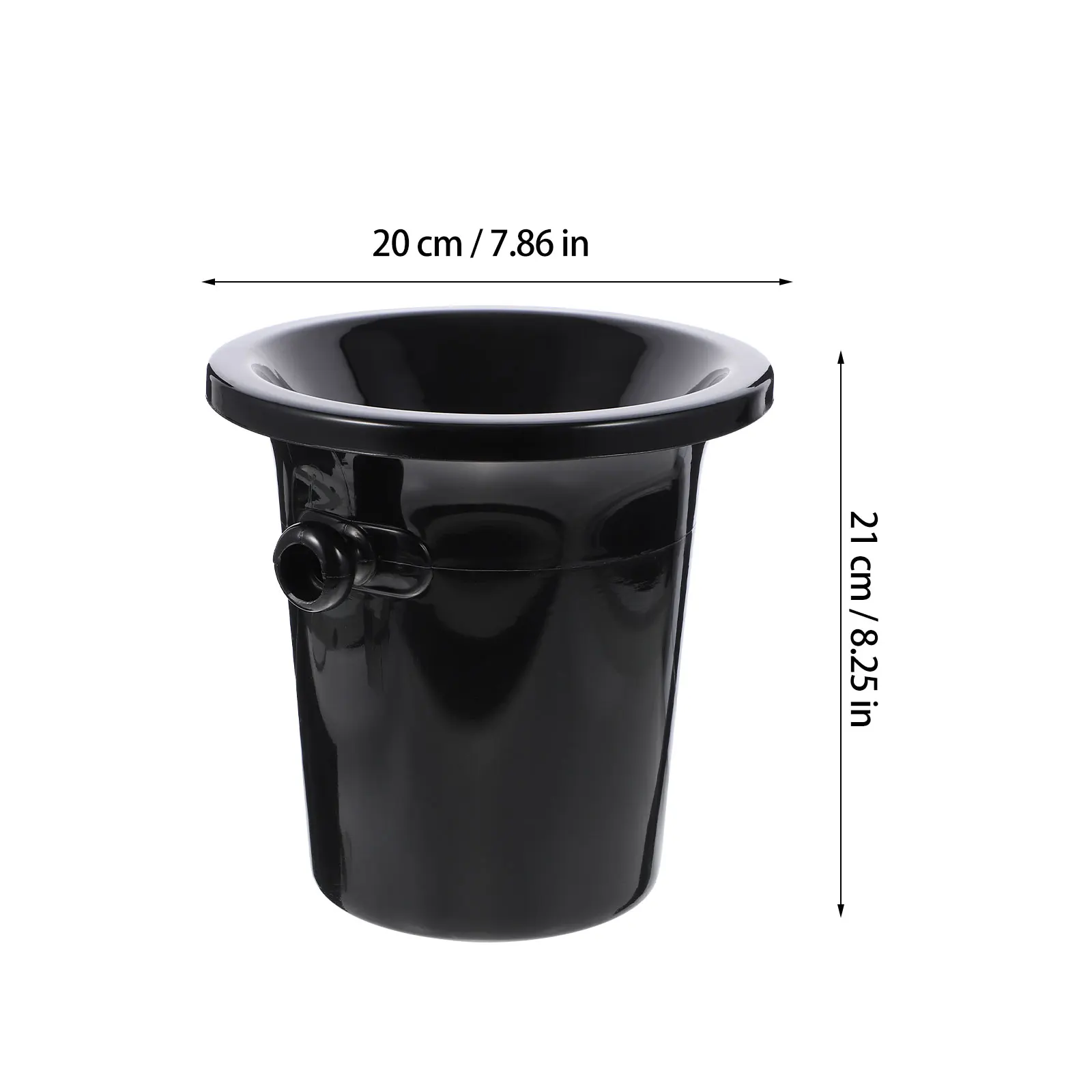 Creative Wine Tasting Spittoons 3pcs Wine Dump Bucket Round Double Ears Ice Bucket Bar Tools