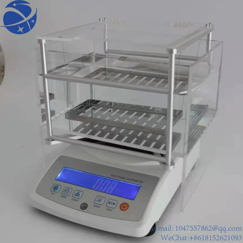 

YunYiDurable 3kg Large range density meter jewelry gold scale testing machine price with big water tank