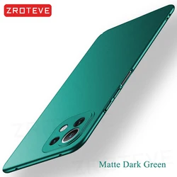 Enhanced Ultra-Slim Hard PC Matte Protective Case - Zroteve Collection for Mi 12T (Matte Dark Green)