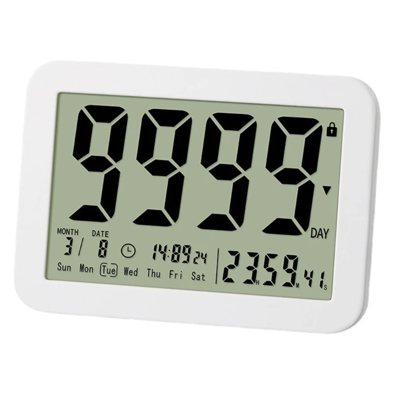 

9999-Days Digital Countdown Days Timer Clock with Strong Back