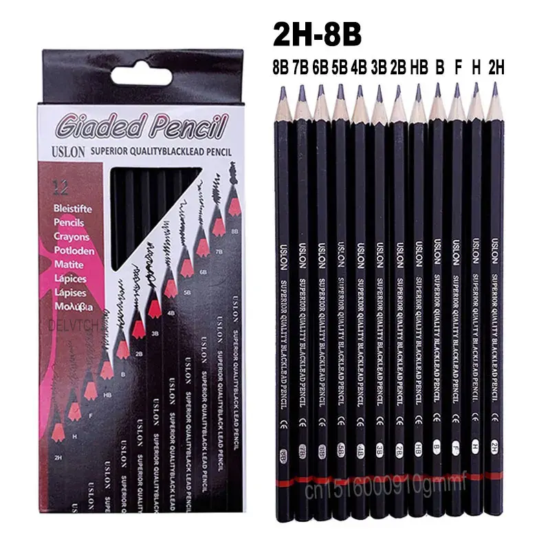 6pcs Graphite Anime Pencil Set HB Kawaii Sketch Drawing Pencils for Kids  School Art Supplies Student Stationery Writing Pencils - AliExpress