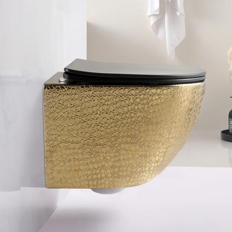 YYHC-High quality wall-mounted toilet Ceramic squat toilet with slow toilet 4