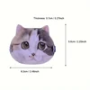 4pcs Cute Cat Air Cushion Powder Puff Air Cushion Powder Puff Liquid Foundation Face Concealer Cream Cosmetic Piff Beauty Tools 2