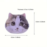 4pcs Cute Cat Air Cushion Powder Puff Air Cushion Powder Puff Liquid Foundation Face Concealer Cream Cosmetic Piff Beauty Tools 2
