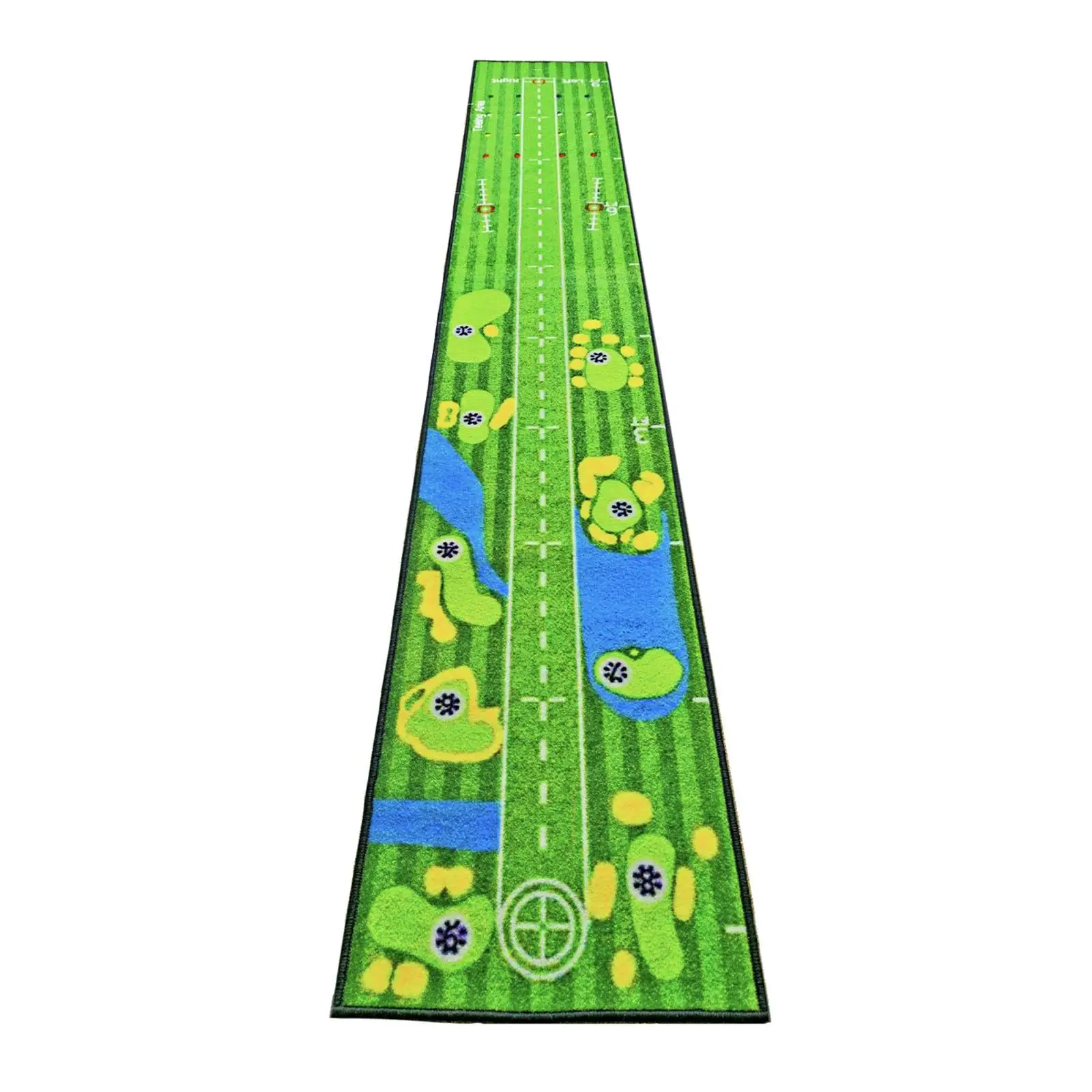 

Golf Putting Mat Golf Training Mat Durable Golfer Golf Training Aid Practice Mat for Backyard Garden Home Office Accessories