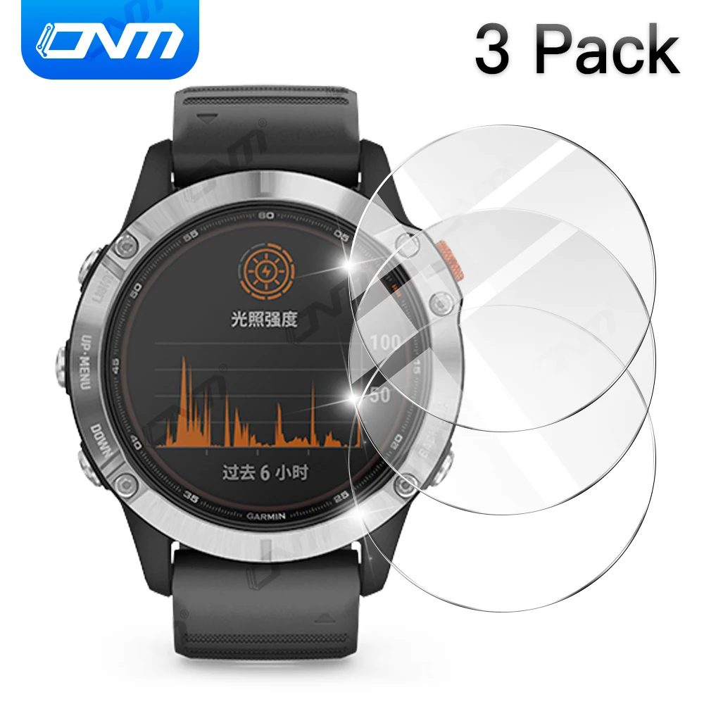 Garmin Fenix 6x BROTECT Protector Pantalla Anti-Reflejos Para