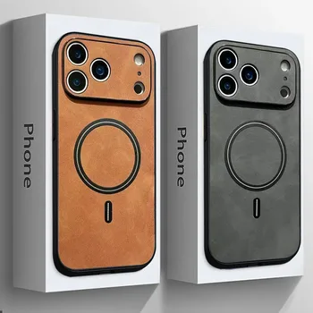 Magnetic Leather Shockproof Case 1