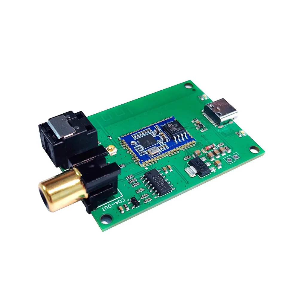 

USB Sound Card QCC5181 Bluetooth Digital Interface Module Spdif Fiber Coaxial Output Ldac Decoding 24bit 96K