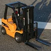 New Rc Remote Control Car 1:10 Huina 1576 Forklift Truck Toys 2.4g Large Transport Engineering Truck Kids Surprise Birthday Toy 1