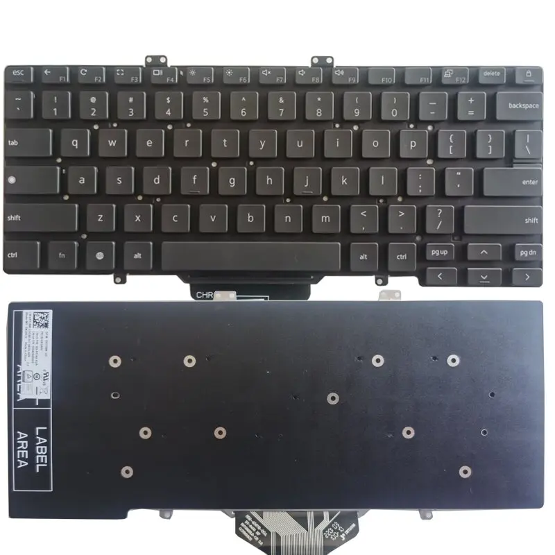 

New US Keyboard For Dell Latitude 5000 5400 14" Chromebook English Black