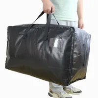 Woven Bag Thickened Moving Bag Clothing Luggage Bag Quilts Storage Bag Bedding Packing Bag Dorm Room Essentials 1
